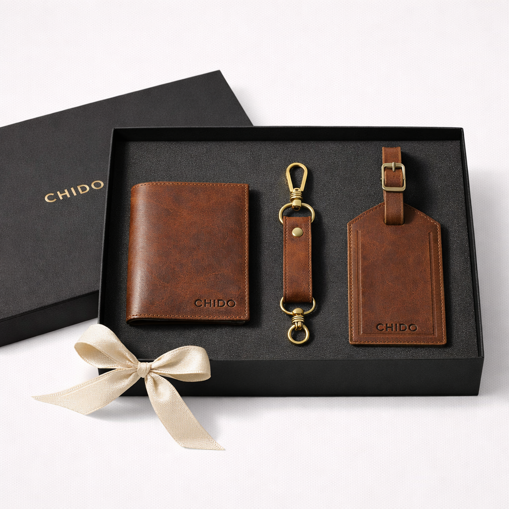 Legacy Leather Gift Set
